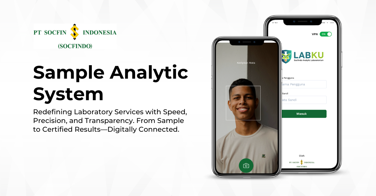 Socfindo BBSP - Sample Analytic Laboratory App banner